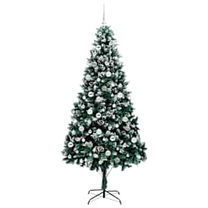 Umělý vánoční stromeček Zelená 210 cm PVC, ocel a plast - obrázek 4