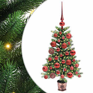 Vánoční stromeček s 150 LED diodami s stojanem Zelená 65 cm PE - obrázek 2
