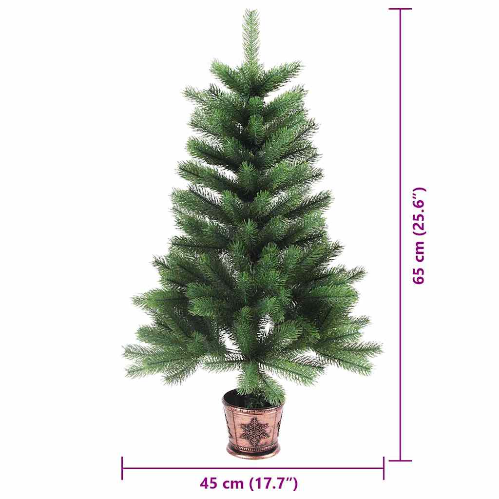 Vánoční stromeček s 150 LED diodami s stojanem Zelená 65 cm PE - obrázek 14