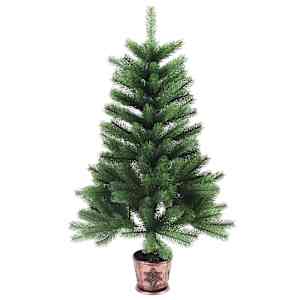 Vánoční stromeček s 150 LED diodami s stojanem Zelená 90 cm PE - obrázek 5