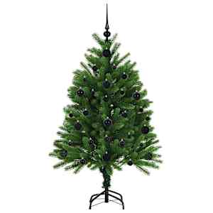 Vánoční stromeček s 150 LED diodami s stojanem Zelená 120 cm PE - obrázek 4