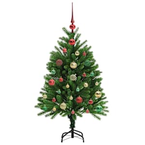 Vánoční stromeček s 150 LED diodami s stojanem Zelená 120 cm PE - obrázek 6