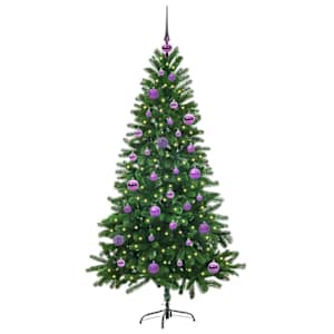 Vánoční stromeček s 150 LED diodami s stojanem Zelená 150 cm PE - obrázek 3