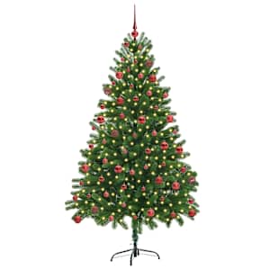 Vánoční stromeček s 300 LED diodami s stojanem Zelená 180 cm PE - obrázek 3