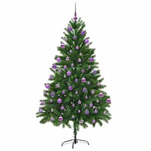 Vánoční stromeček s 300 LED diodami s stojanem Zelená 210 cm PE - obrázek 4