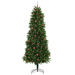 Vánoční stromeček s 300 LED diodami s stojanem Zelená 240 cm PE - obrázek 4