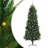 vidaXL J&otilde;ulupuu koos 300 LED-iga koos alusega Roheline 240 cm PE