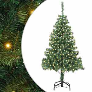vidaXL J&otilde;ulupuu Roheline 180 cm PVC