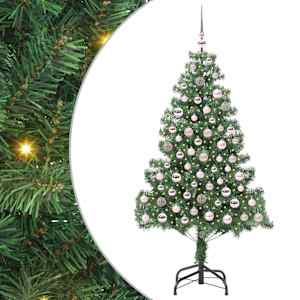 vidaXL J&otilde;ulupuu Roheline 180 cm PVC