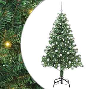vidaXL J&otilde;ulupuu Roheline 180 cm PVC