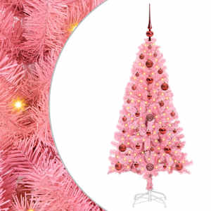 vidaXL J&otilde;ulupuu Roosa 120 cm PVC