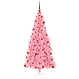 Vánoční stromeček Růžová 180 cm PVC - obrázek 4