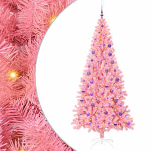 vidaXL J&otilde;ulupuu Roosa 180 cm PVC