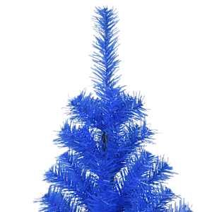 Vánoční stromeček s 300 LED diodami s stojanem Modrá 180 cm PVC - obrázek 11