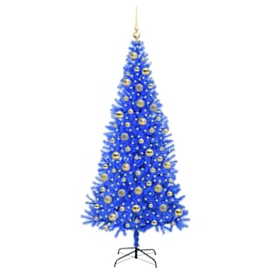 Vánoční stromeček Modrá 210 cm PVC - obrázek 3