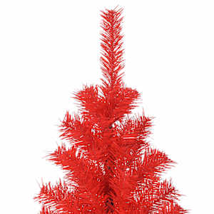 Vánoční stromeček s 300 LED diodami Červená 210 cm PVC - obrázek 11