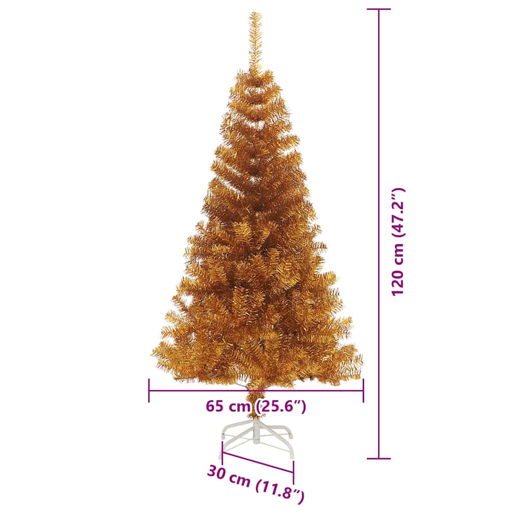 Božično drevo Zlata 120 cm PET