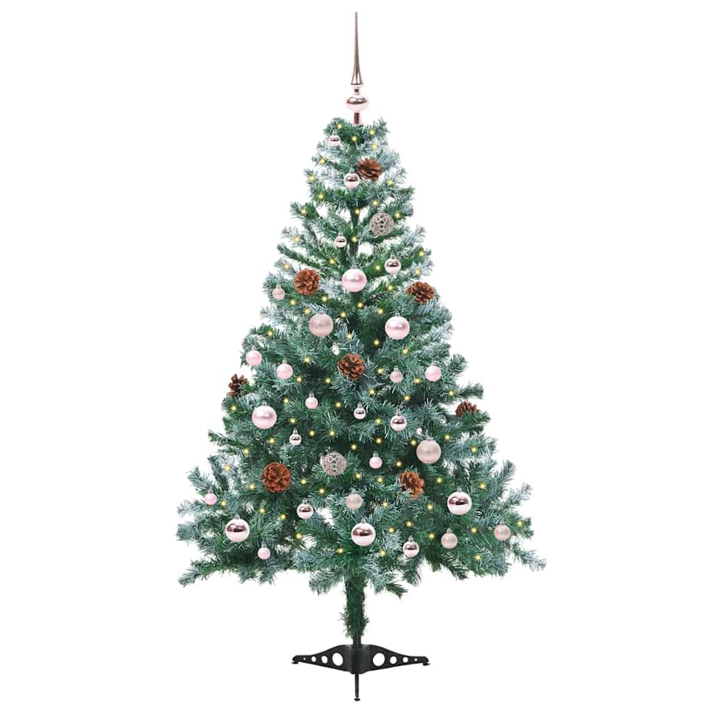 Thumbnail - vidaXL Künstlicher Weihnachtsbaum Grün 150 cm PVC und Stahl