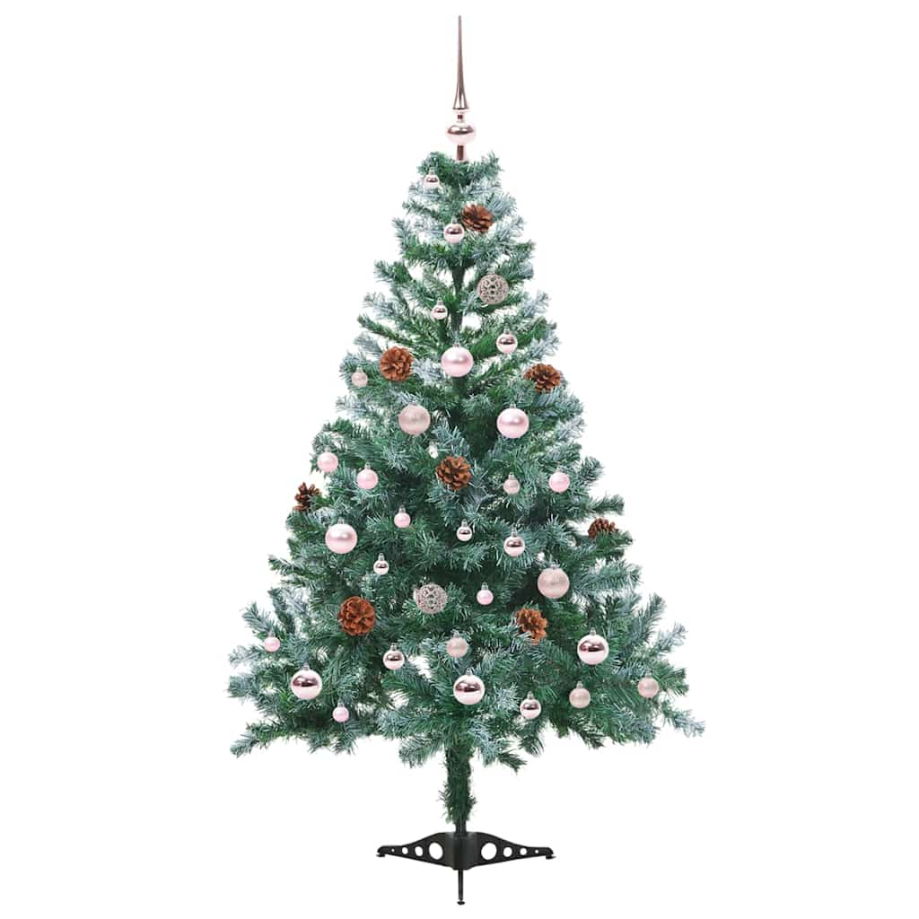 Thumbnail - vidaXL Künstlicher Weihnachtsbaum Grün 150 cm PVC und Stahl