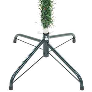 Umělý vánoční stromeček s stojanem Zelená 180 cm PVC a Ocel - obrázek 8
