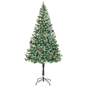 Umělý vánoční stromeček s stojanem Zelená 180 cm PVC a Ocel - obrázek 3
