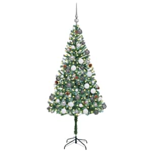 Umělý vánoční stromeček s stojanem Zelená 180 cm PVC a Ocel - obrázek 3