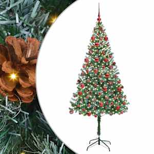 Umělý vánoční stromeček s stojanem Zelená 180 cm PVC a Ocel - obrázek 2