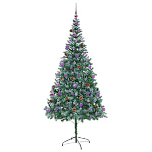 Umělý vánoční stromeček s stojanem Zelená 210 cm PVC a Ocel - obrázek 4