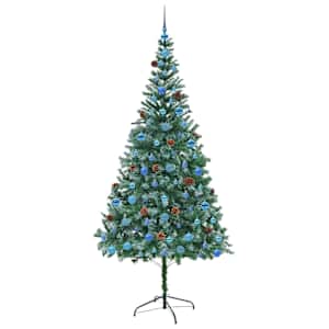 Umělý vánoční stromeček s stojanem Zelená 210 cm PVC a Ocel - obrázek 4