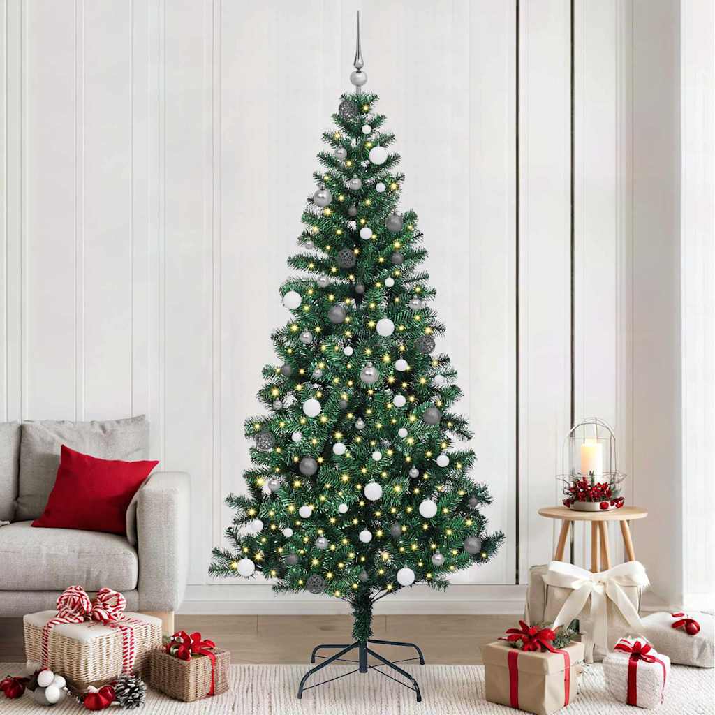 Sapin de Noël artificiel Vert 240 cm PVC
