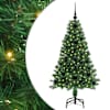 vidaXL Tehisj&otilde;ulupuu Roheline 120 cm PVC ja Teras ja Plast
