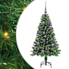vidaXL Tehisj&otilde;ulupuu Roheline 120 cm PVC ja Teras ja Plast