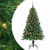 vidaXL Tehisj&otilde;ulupuu Roheline 150 cm PVC ja Teras ja Plast