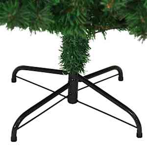Umělý vánoční stromeček Zelená 210 cm PVC, ocel a plast - obrázek 12
