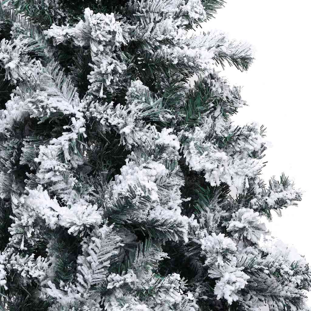 Umestno božično drevo Bela 120 cm PVC, jeklo in plastika