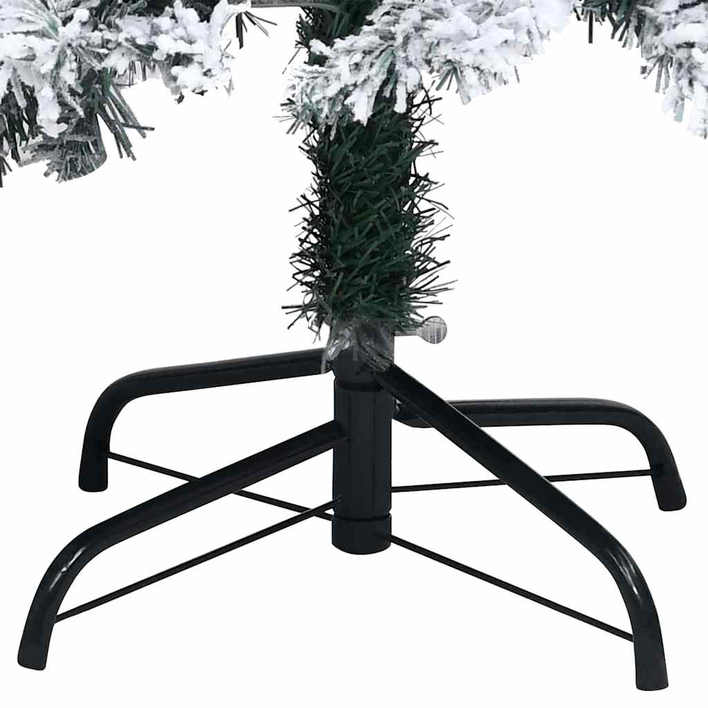 Umestno božično drevo Bela 120 cm PVC, jeklo in plastika