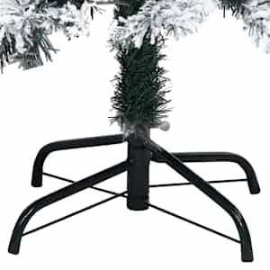 Umělý vánoční stromeček Bílá 240 cm PVC, ocel a plast - obrázek 12