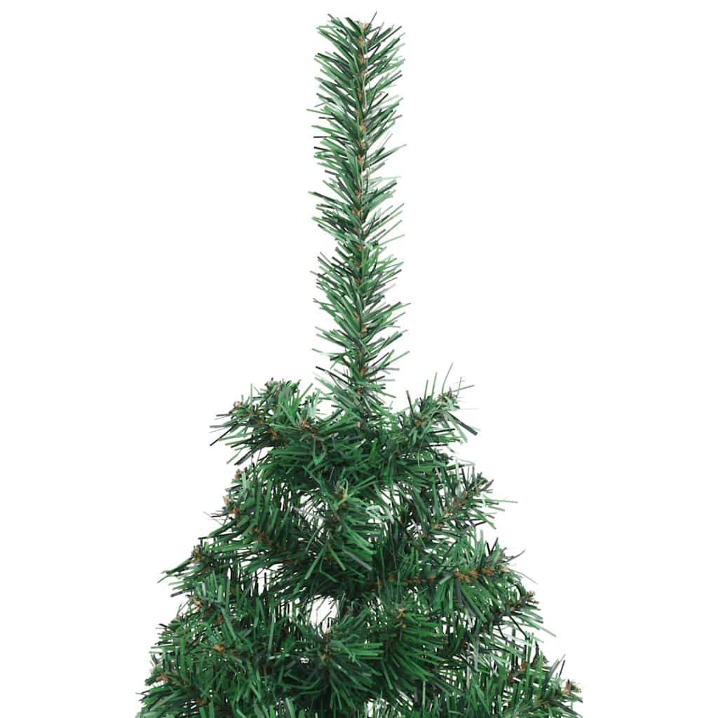 Umělý osvětlený vánoční stromeček Zelená 150 cm PVC - obrázek 16