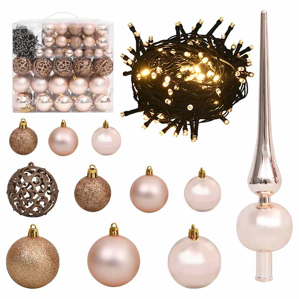 Kunstig Forbelyst Juletræ med 300 LED'er Grøn 240 cm PVC 6 8721288999955 wbg fr en hd 5