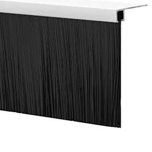 Šroubovací těsnění dveřního kartáče 2 pcs Bílá 100 cm - obrázek 9