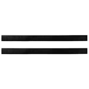 Šroubovací těsnění dveřního kartáče 2 pcs Bílá 100 cm - obrázek 6