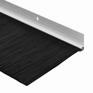 Šroubovací těsnění dveřního kartáče 12 pcs Bílá 100 cm - obrázek 10