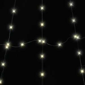 LED vánoční stromeček se zemními hroty Teplá bílá 182 cm kov - obrázek 9