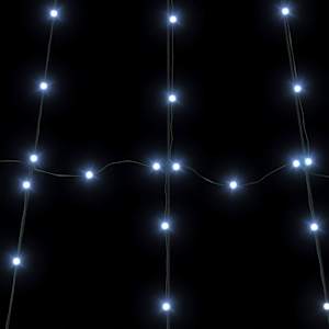 LED vánoční stromeček se zemními hroty Studená bílá 511 cm kov - obrázek 9