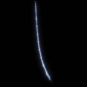 LED vánoční stromeček se zemními hroty Studená bílá 511 cm kov - obrázek 5