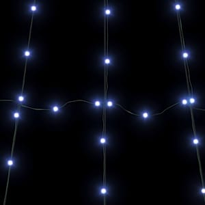 LED vánoční stromeček se zemními hroty Modrá 511 cm kov - obrázek 9