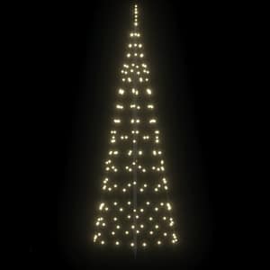 LED vánoční stromeček se zemními hroty Teplá bílá 250 cm Železo - obrázek 5
