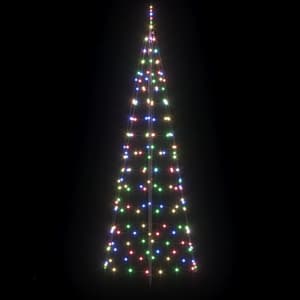 LED vánoční stromeček se zemními hroty Vícebarevný 250 cm - obrázek 5