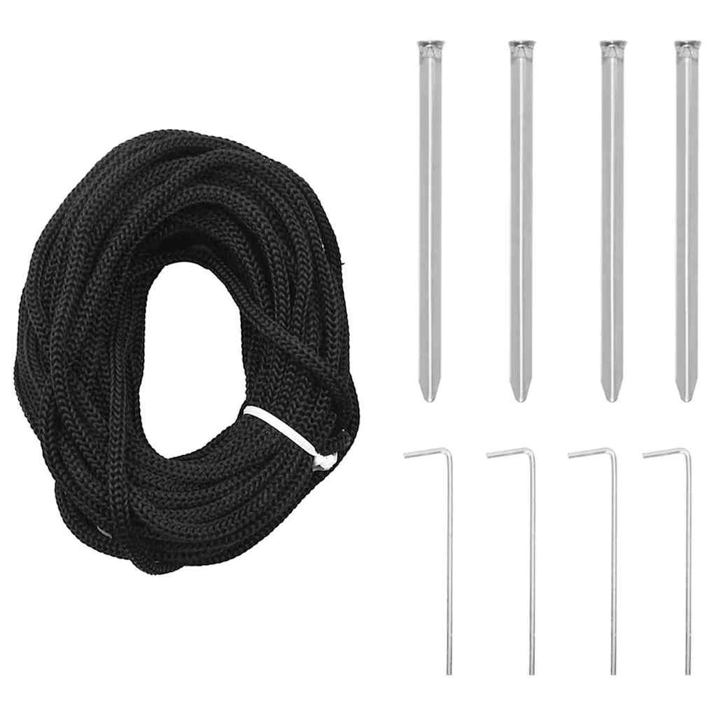 Χριστουγεννιάτικο Δέντρο LED με Σφήνες Εδάφους Μπλε 400 cm - Image 8