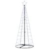 vidaXL LED j&otilde;ulupuu EKENAS 250 cm 390 LED-i K&uuml;lm valge Teras